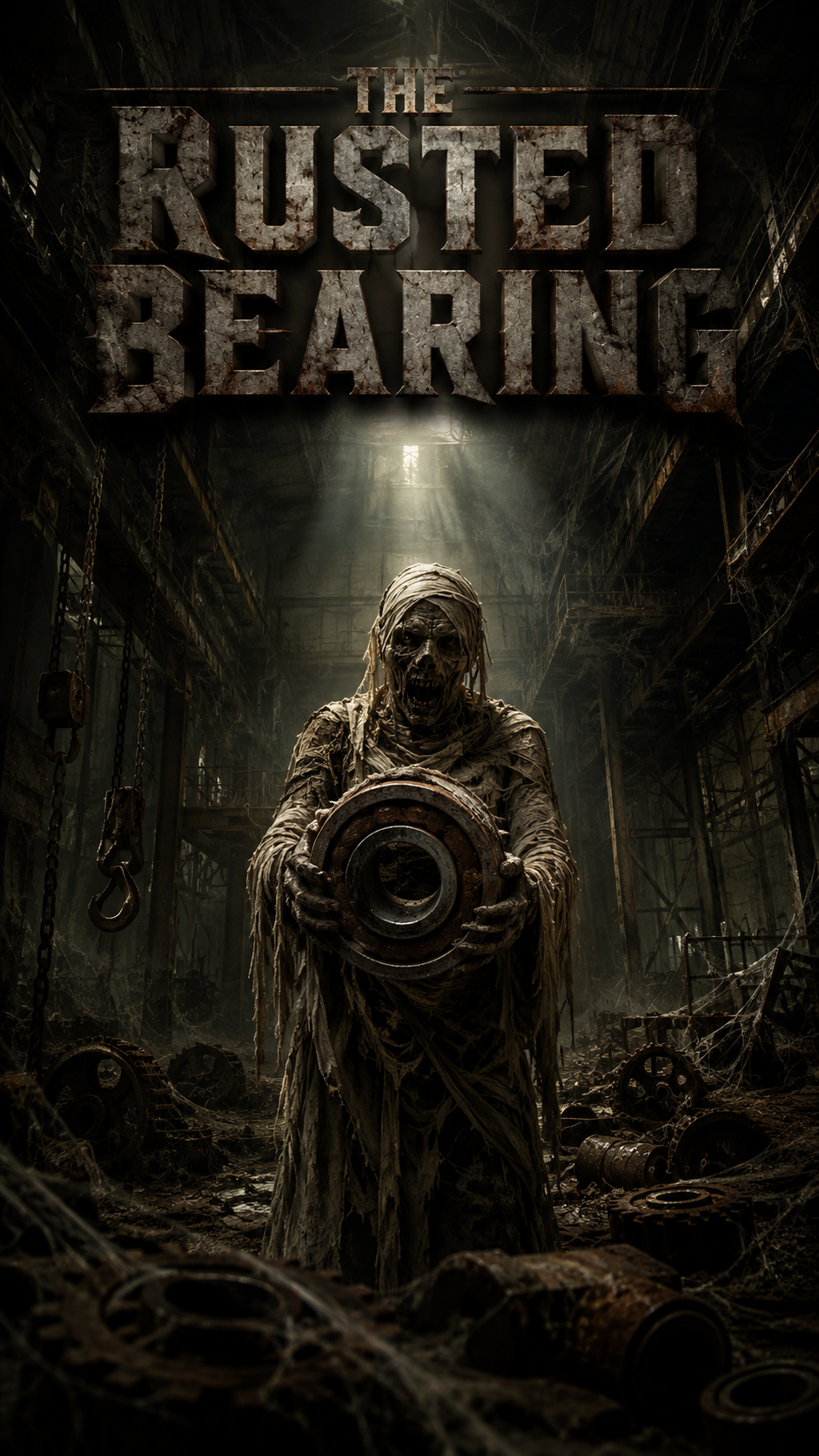 HORROR movie poster style example