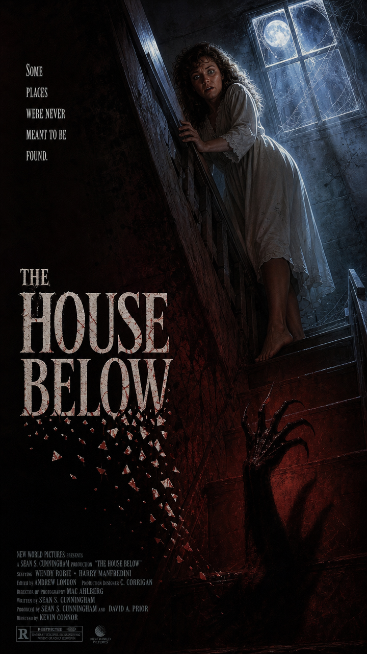 Horror movie poster prompt