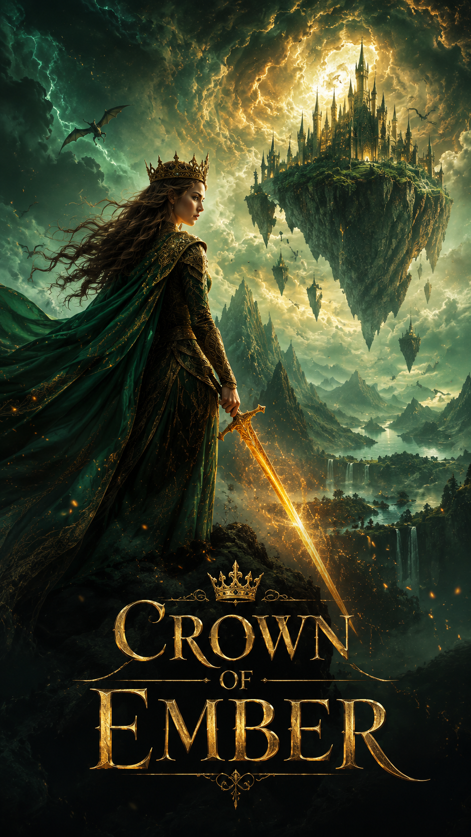 Fantasy movie poster prompt