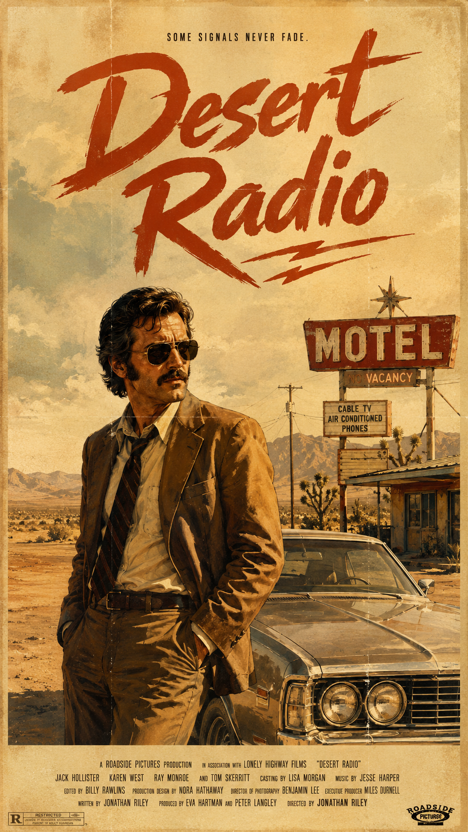 Vintage movie poster prompt